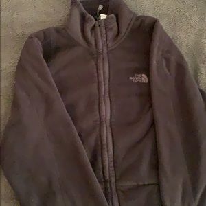 Black North Face Zip up